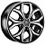 Диски Replay HND310 6.5x17 6*139.7 ET50 DIA92.5 BKF Литой