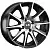 Диски LS 286 7x16 4*100 ET40 DIA73.1 BKF Литой