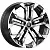 Диски K&K KP015 7.5x19 5*112 ET40 DIA57.1 Алмаз черный Литой