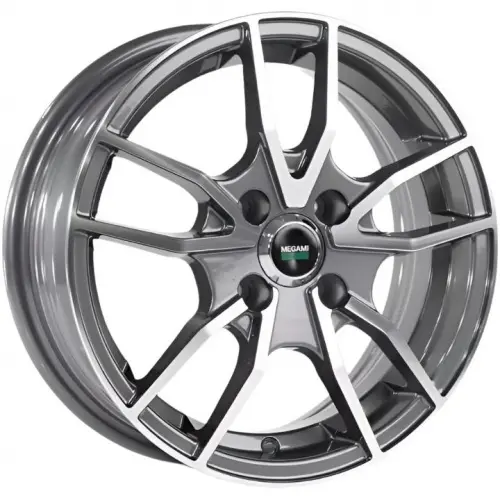 Megami MGM-20 6x15 4*98 ET32 DIA58.6 BKF Литой