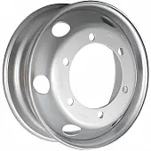 Диски Asterro 1796A 6x17.5 6*222.25 ET116 DIA161 Silver Штампованный