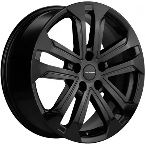 Диски  Khomen KHW 1803 7x18 5*114.3 ET50 DIA54.1 Black Литой купить 