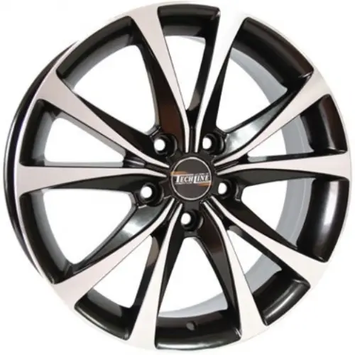 Диски  Tech Line 734 6.5x17 5*114.3 ET46 DIA67.1 BFP Литой купить 