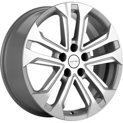 Диски  Khomen KHW 1803 7x18 5*114.3 ET35 DIA60.1 F-Silver-FP Литой купить 