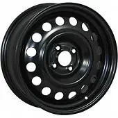 Диски Trebl X40933 P 6x16 4*100 ET41 DIA60.1 Black Штампованный