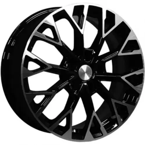Диски  Khomen KHW 1718 7x17 5*114.3 ET49 DIA67.1 Black-FP Литой купить 