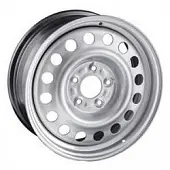 Диски Trebl 9207 6.5x16 6*139.7 ET56 DIA92.5 Silver Штампованный