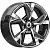 Диски K&K Кайан 7.5x18 5*115 ET43 DIA70.1 Алмаз черный Литой