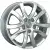 Диски  Replay MZ63 7.5x17 5*114.3 ET55 DIA64.1 Silver Литой купить 
