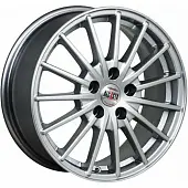 Диски Alcasta M60 7x17 5*110 ET42 DIA63.3 Silver Литой