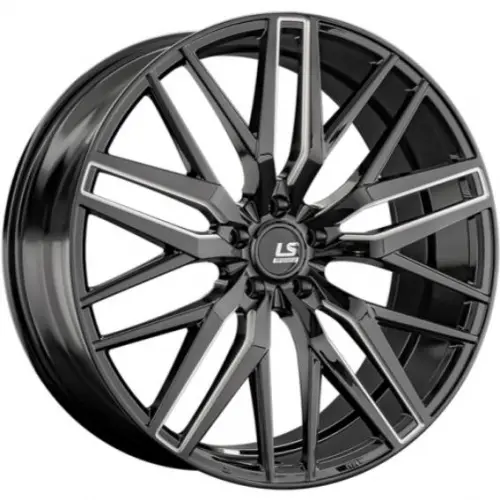 Диски  LS FlowForming RC77 9.5x22 5*114.3 ET45 DIA67.1 BK+SSF Литой купить 