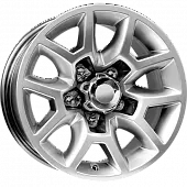 Диски K&K Калахари 7.5x16 5*139.7 ET2 DIA108.6 Сильвер Литой