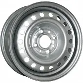 Диски Arrivo AR068 6x15 4*114.3 ET44 DIA56.6 Silver Штампованный