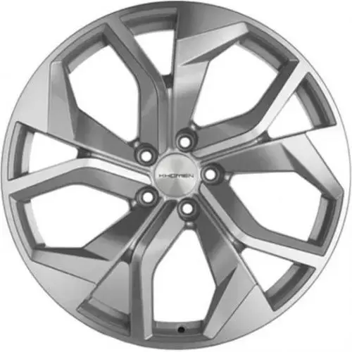 Диски  Khomen KHW 2006 8.5x20 5*112 ET48 DIA66.6 Brilliant Silver Литой купить 