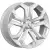 Диски  K&K КР015 7.5x19 5*108 ET38 DIA60.1 Elite silver Литой купить 