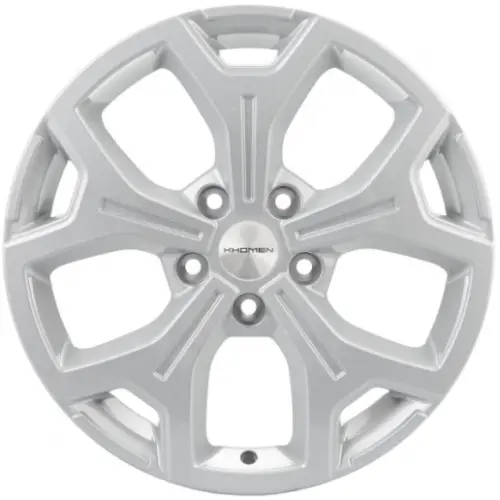 Диски  Khomen KHW 1710 6.5x17 5*114.3 ET40 DIA64.1 F-Silver Литой купить 