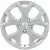 Диски  Khomen KHW 1710 6.5x17 5*114.3 ET40 DIA64.1 F-Silver Литой купить 