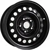 Диски SDT U6125 P 6.5x16 5*108 ET50 DIA63.3 Black Штампованный
