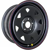 Диски Off Road Wheels Jeep 7x16 5*114.3 ET0 DIA84.1 Black Штампованный