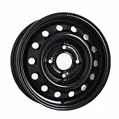 Диски Trebl 6775T 5.5x15 4*100 ET45 DIA60.1 Black Штампованный
