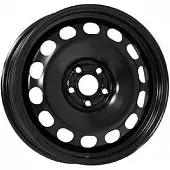 Диски KFZ 6664 6x16 5*100 ET35 DIA57.1 Black Штампованный
