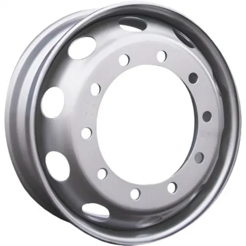 Диски  Asterro 1702A 6x17.5 6*205 ET115 DIA161 Silver Штампованный купить 