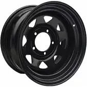Диски Off Road Wheels УАЗ 10x15 5*139.7 ET-44 DIA110.1 Black Штампованный