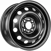 Диски Magnetto 16023 6x16 4*100 ET49 DIA54.1 Black Штампованный