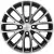 Khomen KHW 1506 6x15 4*100 ET46 DIA54.1 F-Silver Литой