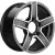 Khomen KHW 1614 6.5x16 5*139.7 ET35 DIA98.5 Black Литой
