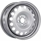 Диски Trebl 9680T 6.5x16 5*100 ET42 DIA57.1 Silver Штампованный