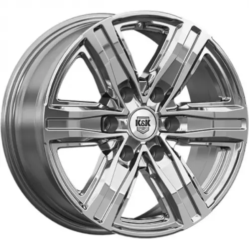 Диски  K&K R8 7.5x17 6*139.7 ET25 DIA106.1 Дарк платинум Литой купить 