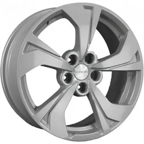 Диски  Khomen KHW 1724 7x17 5*114.3 ET45 DIA67.1 F-Silver Литой купить 