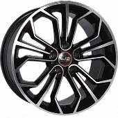 Диски Replica Top Driver B112 10x19 5*120 ET21 DIA72.6 BKF Литой
