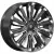 Диски  K&K Humber 8x20 5*108 ET45 DIA67.1 Diamond black gris Литой купить 