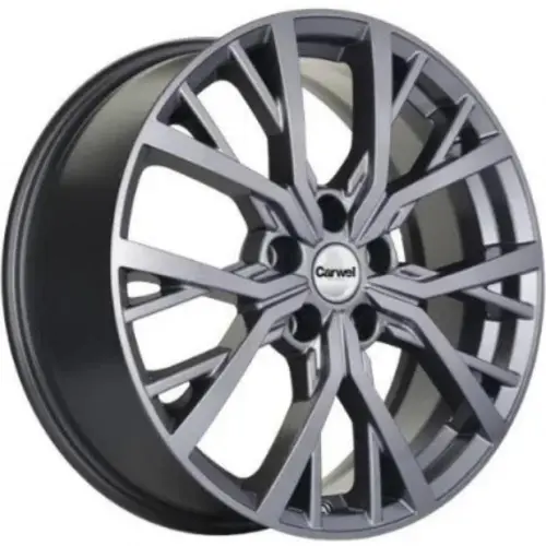 Диски  Carwel Тур 7x18 5*114.3 ET37 DIA66.6 BL Литой купить 