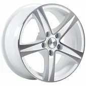Диски Скад Сакура 6.5x15 5*105 ET35 DIA56.6 Алмаз белый Литой