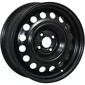Диски Trebl X40945 5x13 4*114.3 ET25 DIA69.1 Black Штампованный