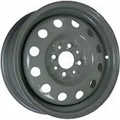Диски Trebl X40021 6x15 4*98 ET35 DIA58.6 Grey Штампованный