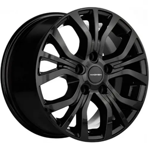 Диски  Khomen KHW 1608 6.5x16 5*114.3 ET38 DIA60.1 Black Литой купить 