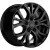 Диски  Khomen KHW 1608 6.5x16 5*114.3 ET38 DIA60.1 Black Литой купить 