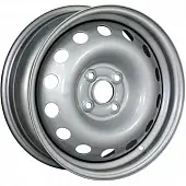 Диски Trebl 52A49A 5.5x13 4*100 ET49 DIA56.6 Silver Штампованный