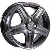 Диски Скад Магнум 5.5x14 5*100 ET38 DIA57.1 Графит Литой