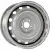 Диски  Trebl R-1748 7.5x18 5*114.3 ET45 DIA60.1 Silver Штампованный купить 