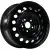 Диски  Trebl 8667 6.5x16 5*112 ET46 DIA57.1 Black Штампованный купить 