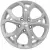 Диски  Khomen KHW 1702 7x17 5*114.3 ET45 DIA60.1 Silver Литой купить 