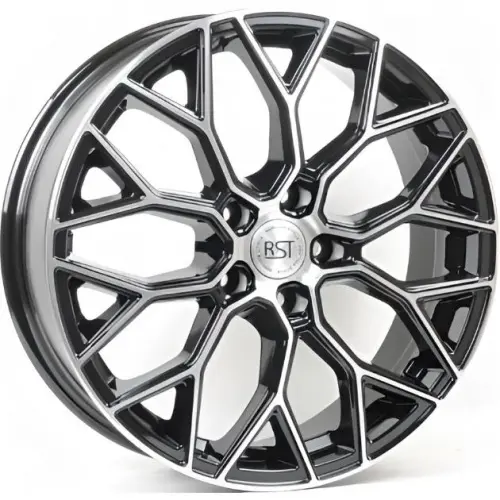 Диски  RST R198 6.5x18 5*114.3 ET45 DIA66.6 BKFP Литой купить 