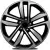 Диски  Khomen KHW 1612 6.5x16 5*112 ET50 DIA57.1 Black-FP Литой купить 