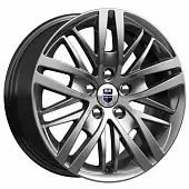 Диски K&K Fencer 7x16 5*100 ET38 DIA67.1 Дарк платинум Литой