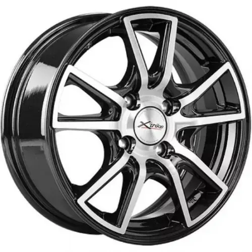 Диски  X'trike X-104 6x14 4*100 ET38 DIA67.1 BKFP Литой купить 